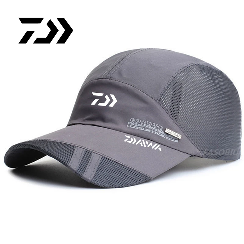

Daiwa New Summer Autumn Fishing Cap Uv Protection Adjustable Breathable Sunshade Sunscreen Hat Quality Wicking Outdoor Sport Cap