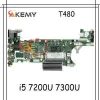 for lenovo thinkpad t480 laptop motherboard et480 nm b501 w cpu i5 7200u 7300u tested ok fru 01yr325 01yt261 01yr324 mainboard