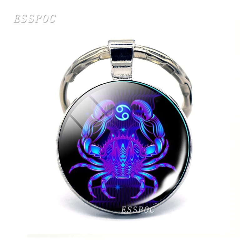 12 созвездий знаков зодиака женский брелок для ключей лучший подарок | Украшения и