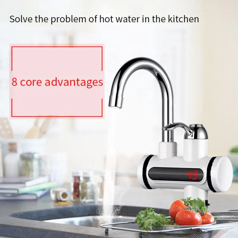 Смеситель для раковины без резервуара мгновенный Электрический водонагреватель