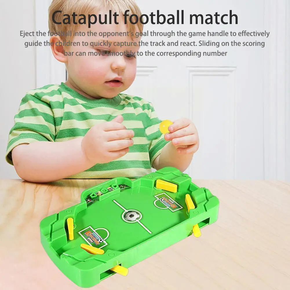 

Мини-набор для игры, настольная футбольная игрушка для детей, обучающая комнатная Спортивная настольная интерактивная игрушка для F Q4T3