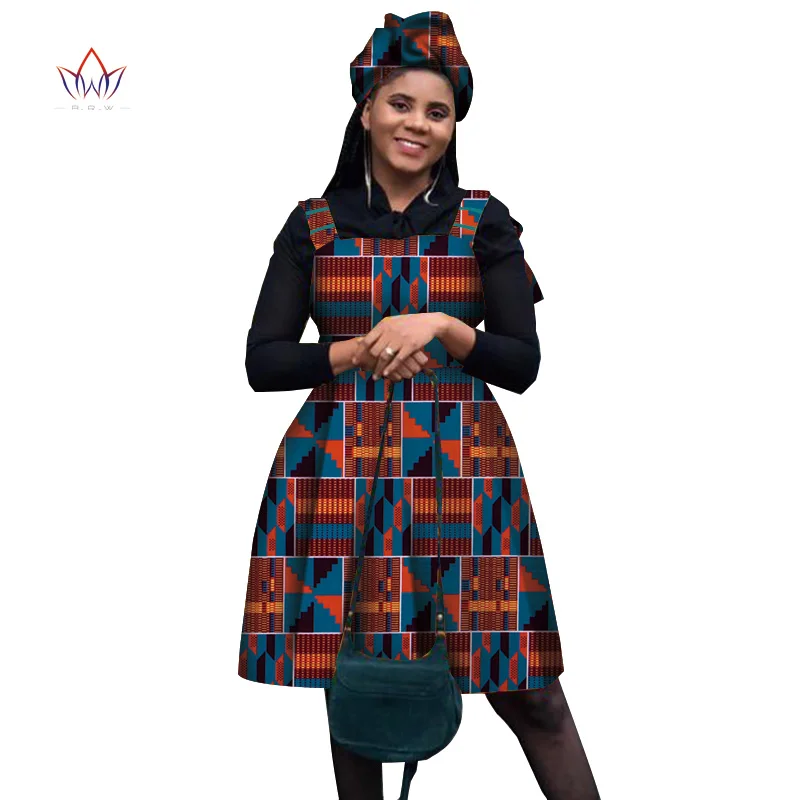 

BRW традиционные платья большого размера для женщин 2019 Дашики элегантное богемное пляжное платье Vestido Сексуальная африканская одежда WY4471