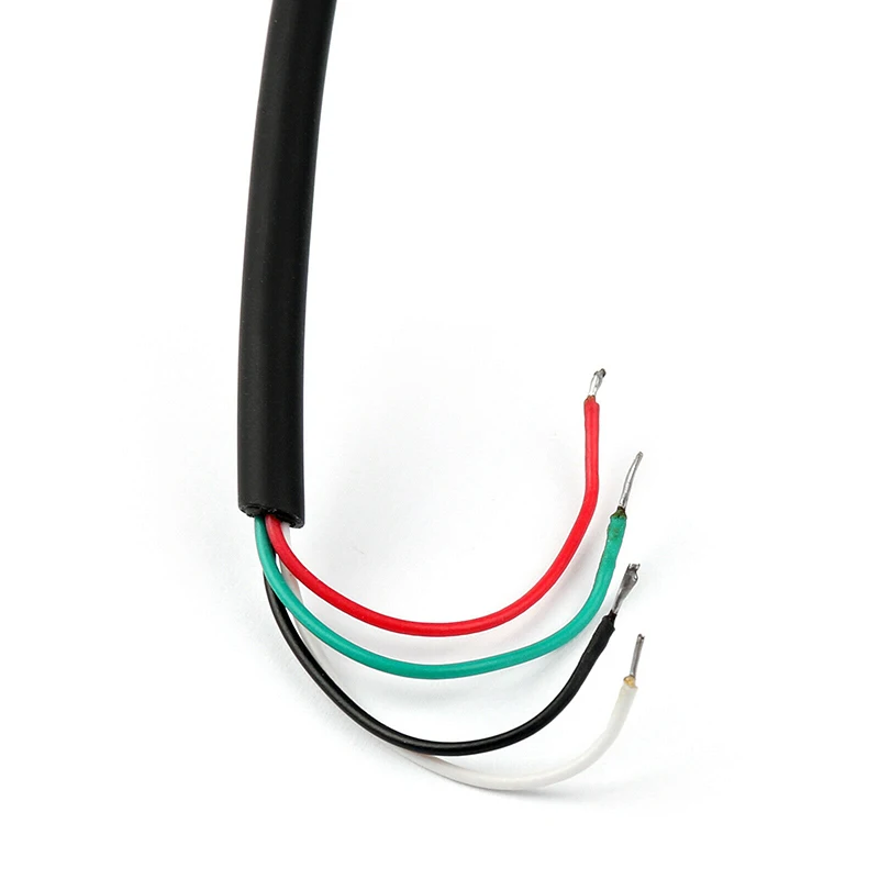 

2 Pin 4 Wire Speaker Mic Cable Line For Kenwood European News Puxing TYT