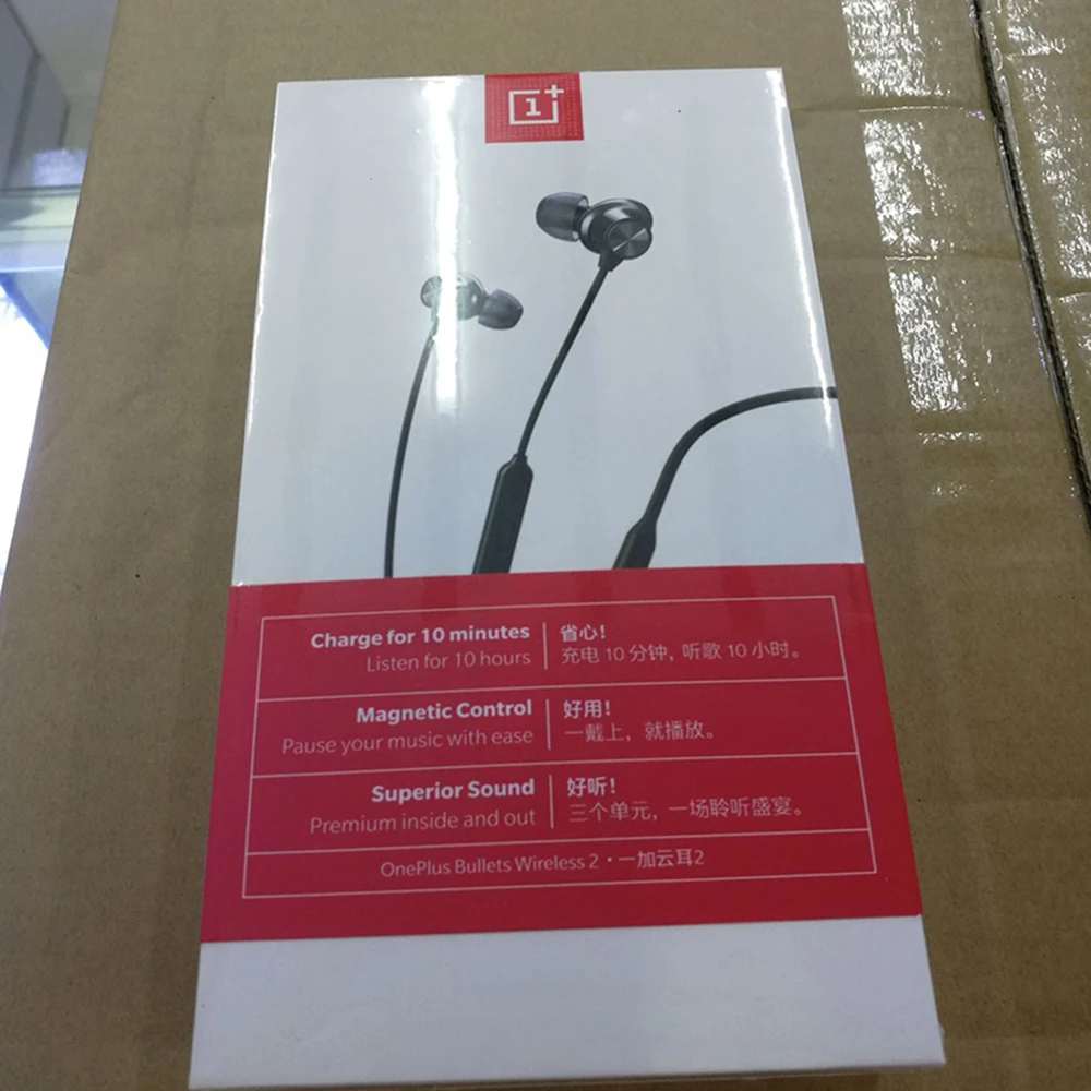 Oneplus наушники пули беспроводные 2 AptX гибридные наушники в ухо с магнитным управлением микрофон быстрая зарядка для Oneplus 7/7 Pro