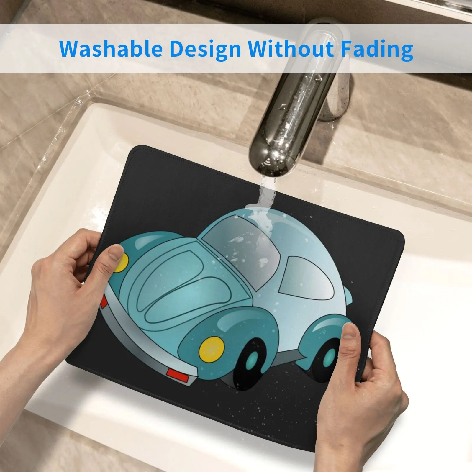 

Car Mouse Pad DIY Print Car Bleu Kids Son Son Gift From Mother Dad Gift For Son Baby Graphic