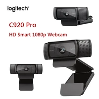 c920 pro hd webcam hd smart 1080p web cam original logitech widescreen skype video call laptop usb camera 15mp web camera