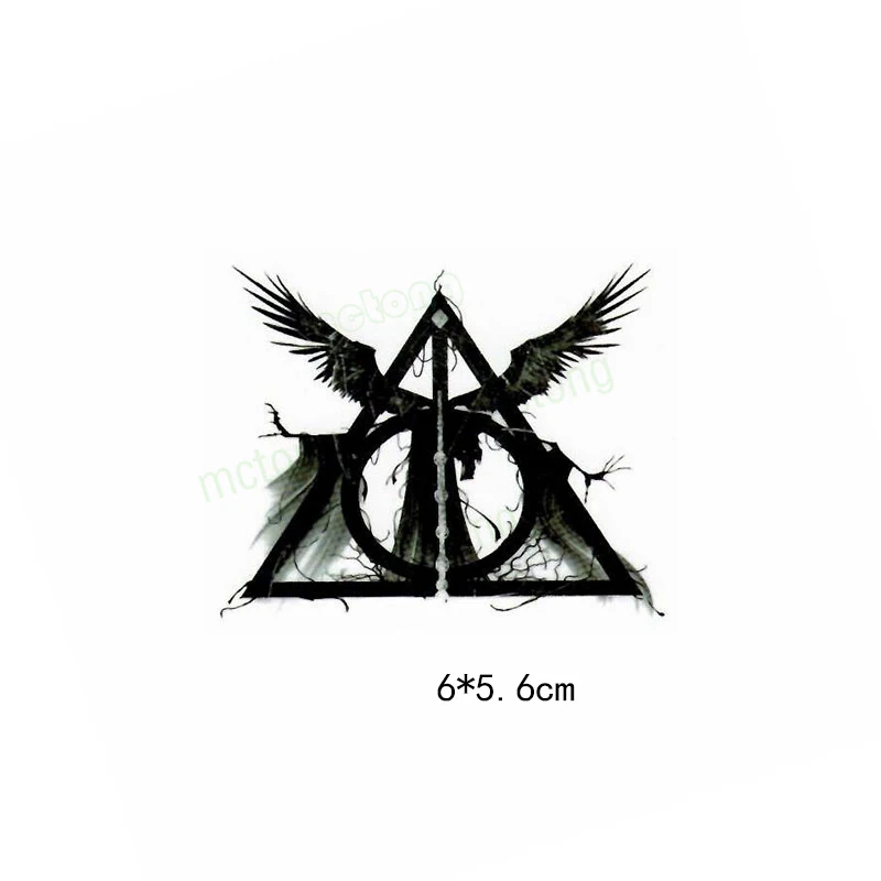 Водостойкая наклейка для тела черная музыкального фестиваля|Временные тату| |