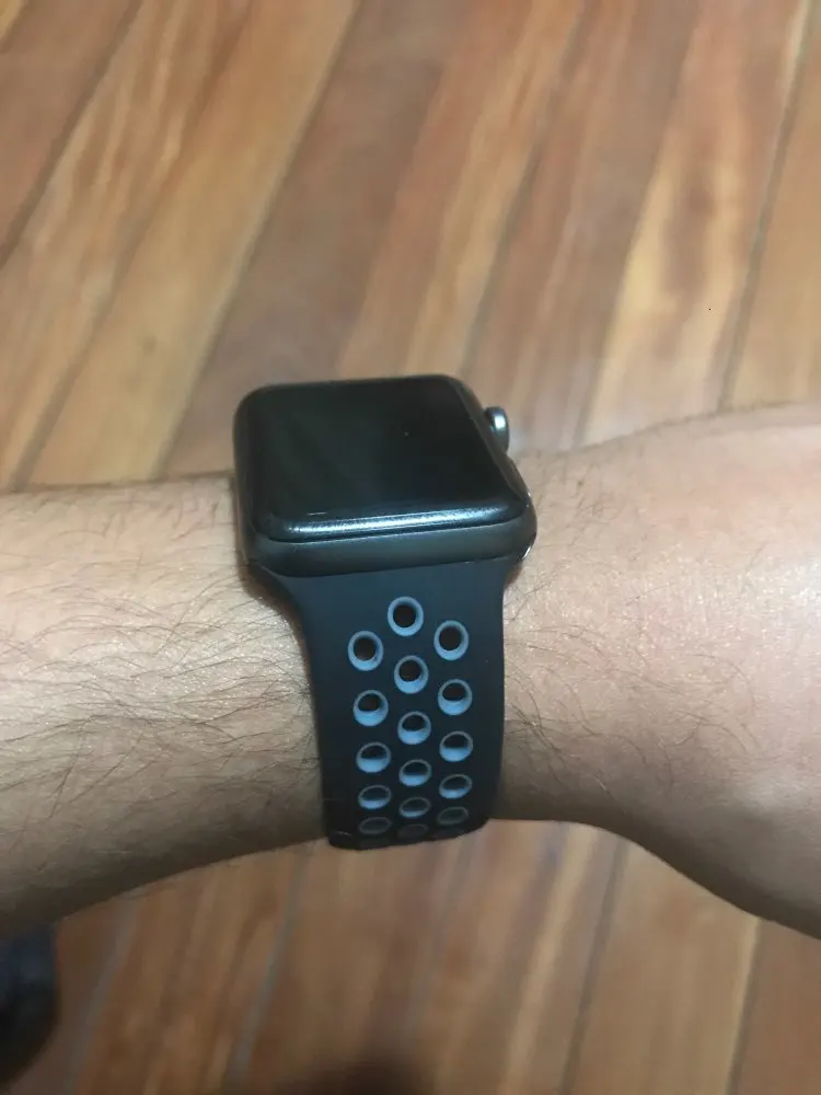 Спортивный силиконовый ремешок для apple watch 44 мм 40 мм 42 мм 38 мм браслет на запястье ремешок для часов iwatch серия 5 4 3 2 1