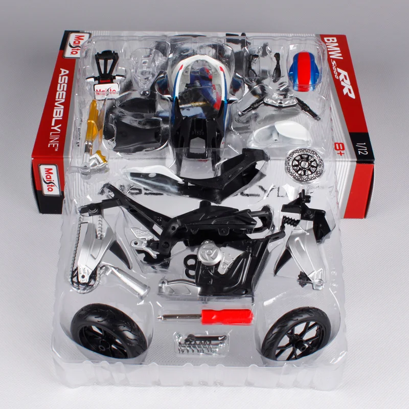 Комплект моделей мотоциклов и велосипедов Maisto 1:12 BMW S 1000 RR tomahawk 39191 |