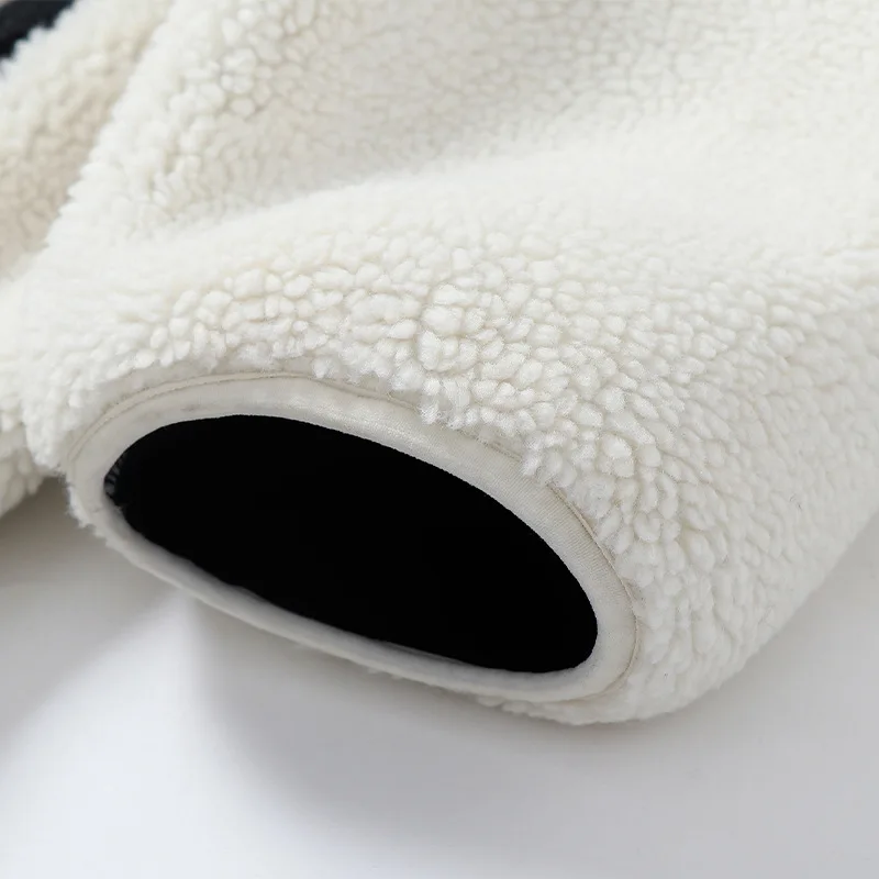 

Женское пальто из искусственного меха ягненка, толстая теплая верхняя одежда, длинная куртка из искусственного меха, свободная зимняя женс...