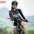 Костюм Calfette женский с длинным рукавом, пикантный облегающий костюм для велоспорта, профессиональный костюм для фитнеса, велогонок, комбинезон в горошек