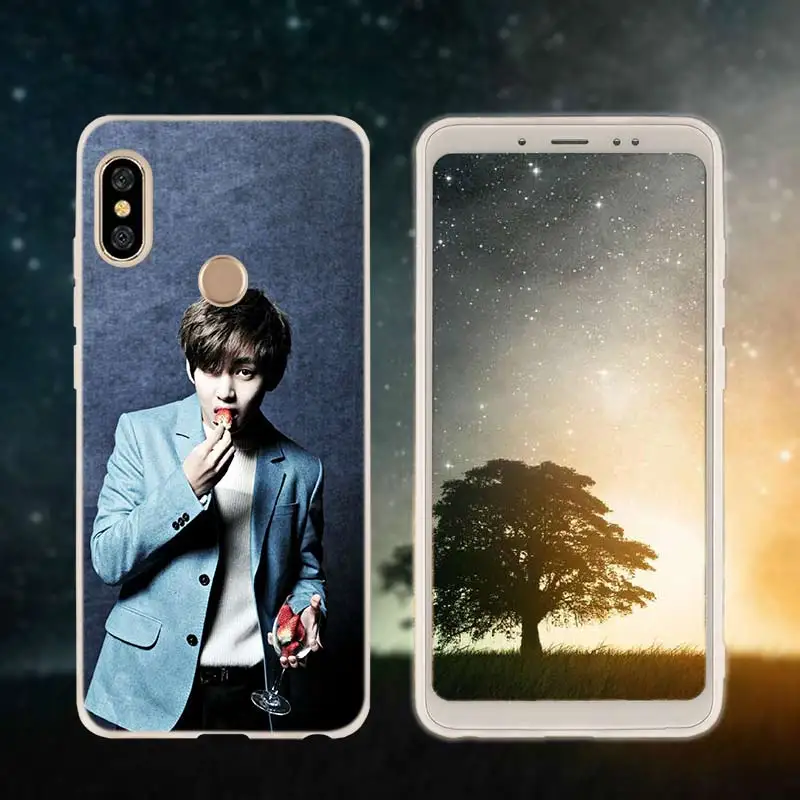 3D printing 06 Мягкий чехол из ТПУ для Xiaomi Redmi 4X 4A 6A 7a Y3 K20 5 Plus Note 8 7 6 5 Pro Bangtan Boys Jimin Suga - Цвет: 3D printing 06