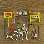 Оригинальная кукла, скелет, человек, модель Mr bone, многошарнирная Подвижная кукла, собака, фигурка животного, маленькая кукла, подарок для девочек