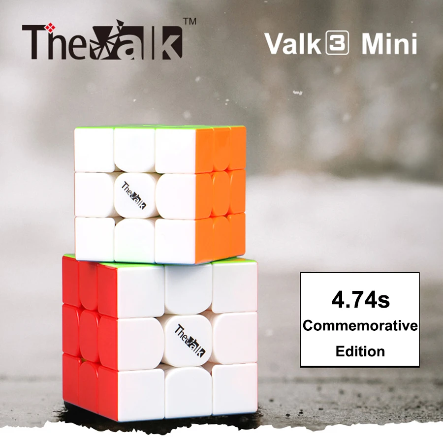 Qiyi Valk 3 mini Mai Shen 4 74 S Памятное издание 3rd Cube образовательные забавные игрушки для