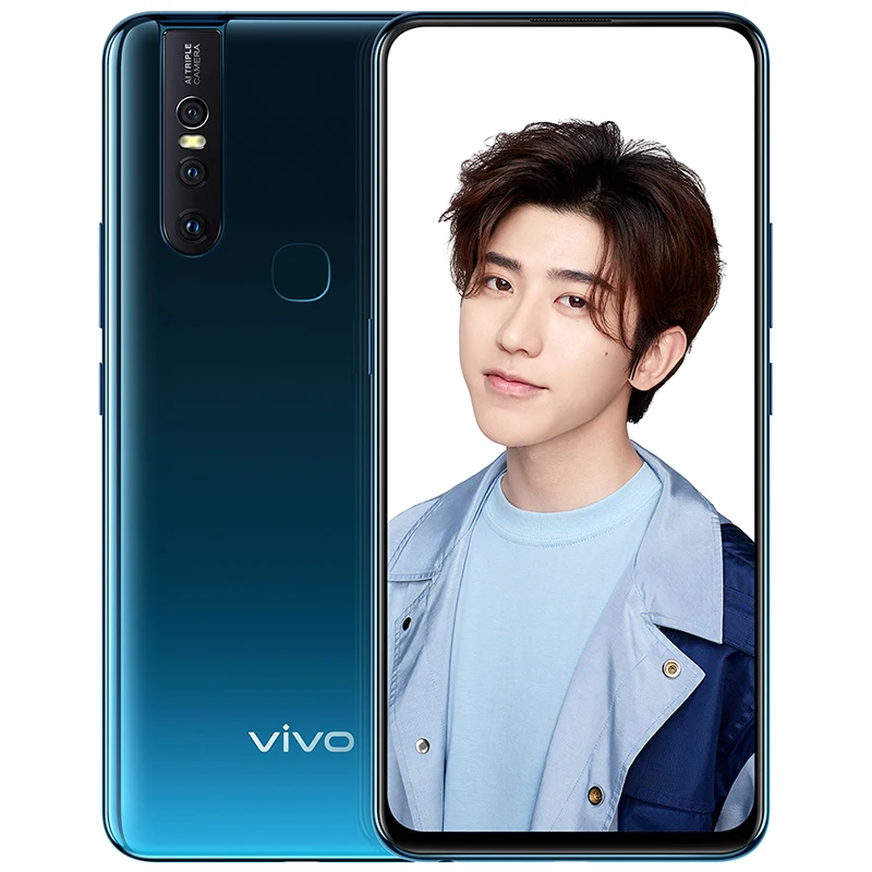 DHL Быстрая vivo S1 6 ГБ ОЗУ 256 Гб ПЗУ Helio P70 фронтальная камера 24,8 МП 3 тыловая камера s Selife большая батарея смартфон