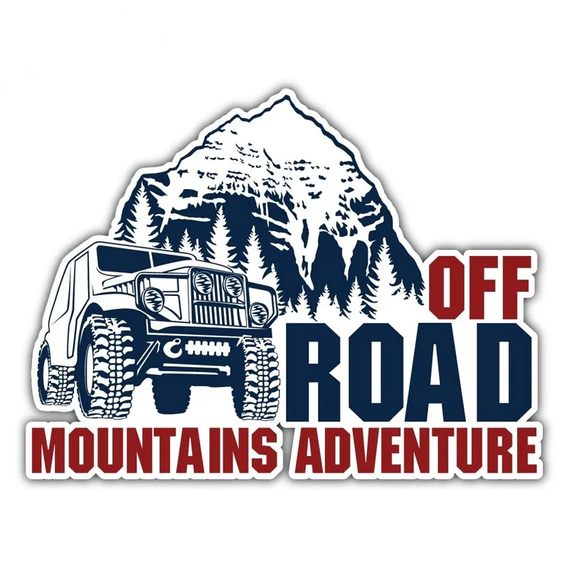 

Road Car Travel Bumper Sticker Vinyl Art Decal for Car Truck Van Window Bike Laptop Waterproof Window Windshield Accessories