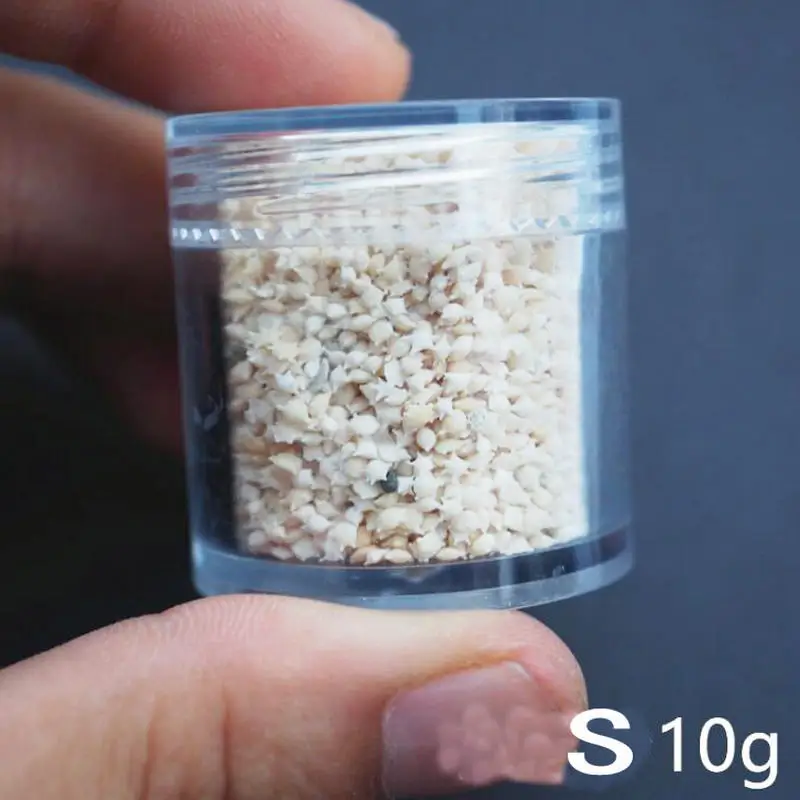 DIY Кристалл эпоксидной розлива звезда песок морской Стиль Подвеска ювелирных изделий Аксессуары Подвески ручной работы Смола Материал счастливый песок белый - Цвет: DIY0161-S-10g
