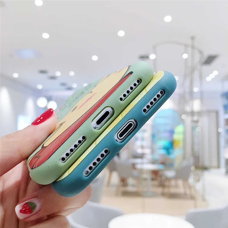 Медвежонок пух чехол для телефона s для iphone 6 6S 7 8 Plus X XS MAX XR 11 Pro MAX милый мультяшный Мягкий ТПУ силиконовый чехол