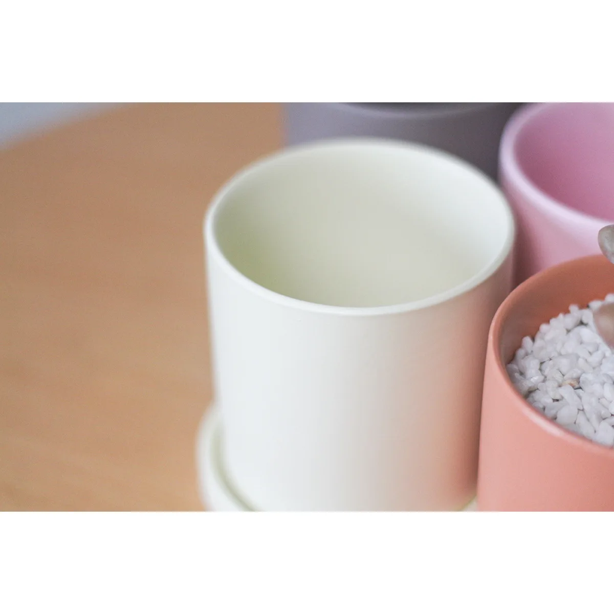 Горшок разноцветный керамический для растений высокотемпературный цветочный