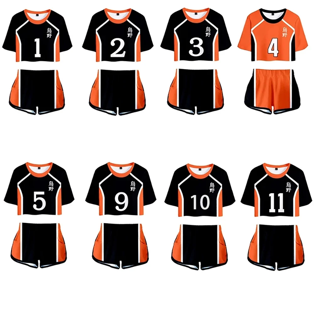 

Haikyuu! Костюм для старшей школы Karasuno Hinata шорты для косплея Shyouyou Kageyama Tobio Nekoma спортивная униформа для волейбола подарки