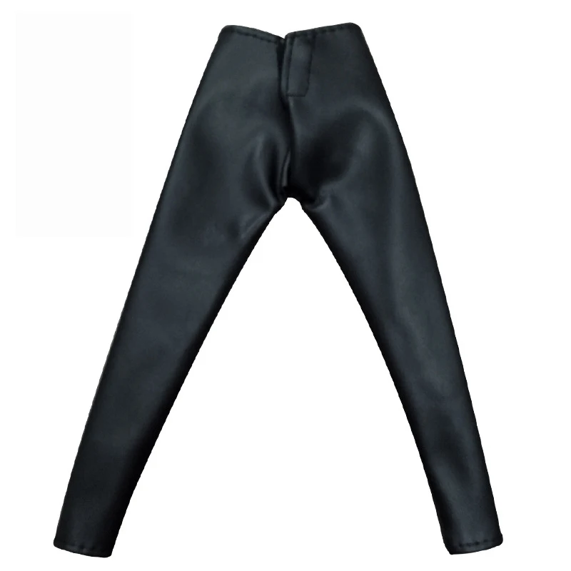 1/6 кожаные обтягивающие леггинсы для кукол одежда штаны брюки модный наряд 29 см