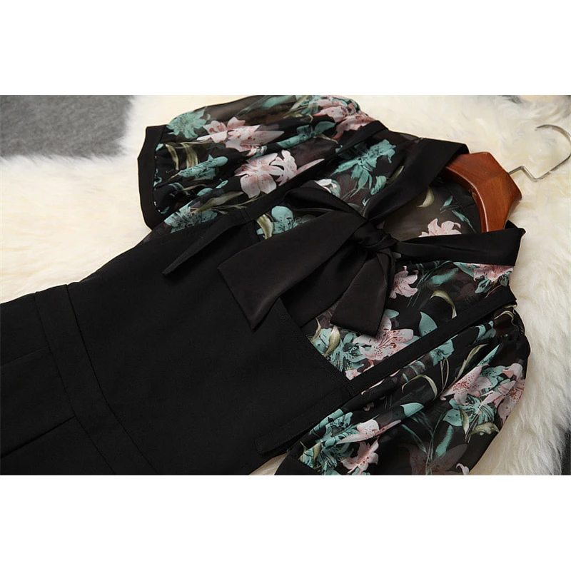 Женский модный летний костюм комплект из 2 предметов Женская модельерская блуза