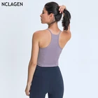 NCLAGEN, жилет для йоги, женский бюстгальтер для бега, уличное Спортивное нижнее белье, тренажерный зал, сексуальные тренировки, пуш-ап, высокая ударность, тренировочная майка, топ для фитнеса