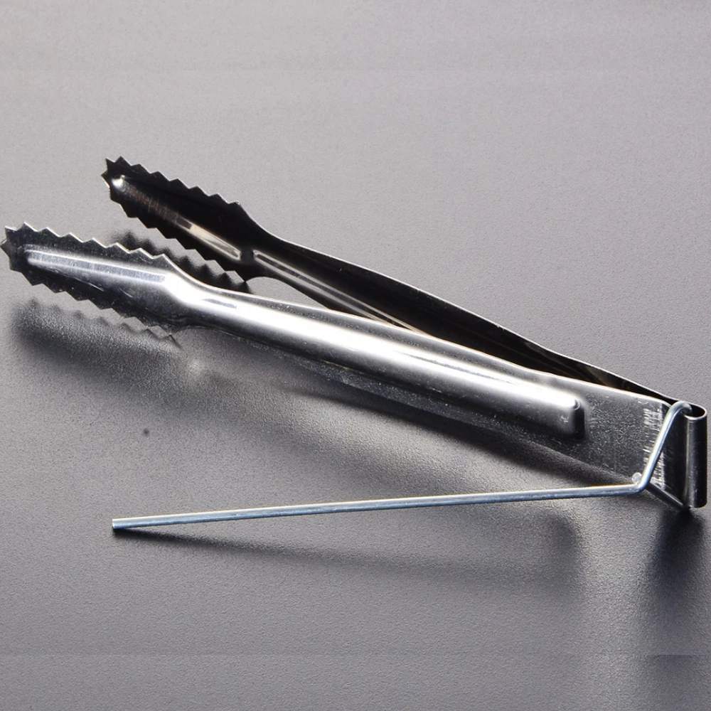 

100pcs/lot Tongs Tweezers narguile Charcoal Kitchen Accessories Home Gadgets Shishia Hookah Chicha Cigarette Tool For Pipe