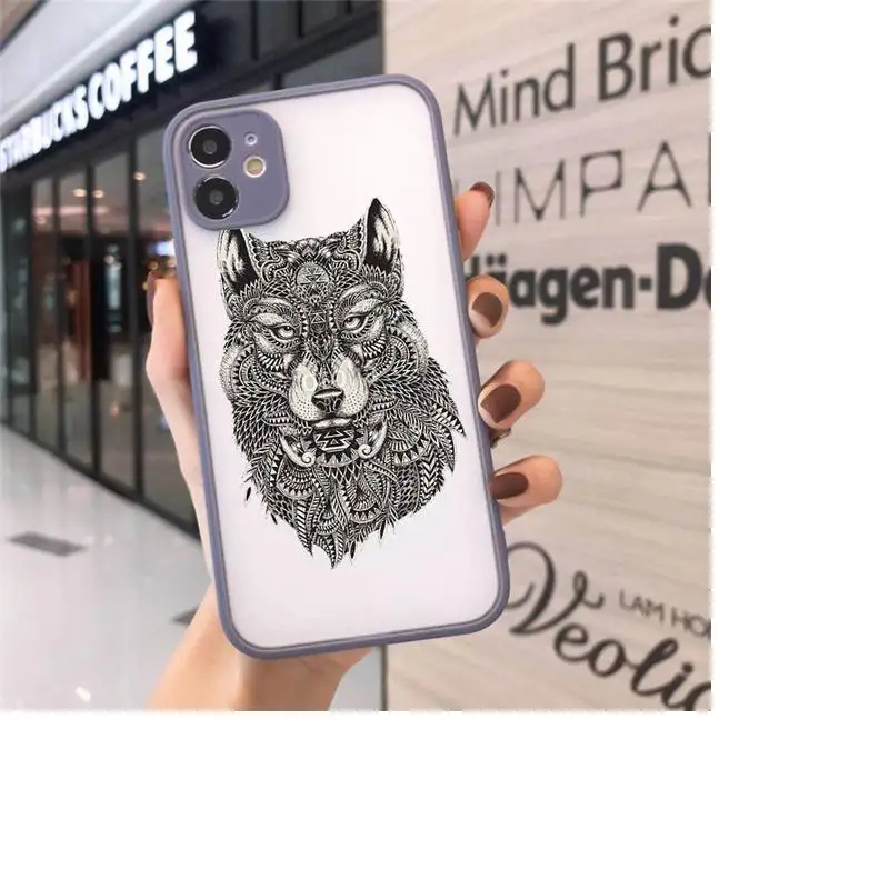 

ttem de Animal elefante luxury funda Phone Cases shell matte transparent For iphone 7 8 11 12 plus mini x xs xr pro max cover