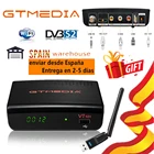 Спутниковый ресивер Gtmedia V7 S2X DVB-S2 P 1080, обновленный Gtmedia V7S HD с USB, Wi-Fi, Gtmedia V7S2X, с бесплатным подарком, DVB-S2