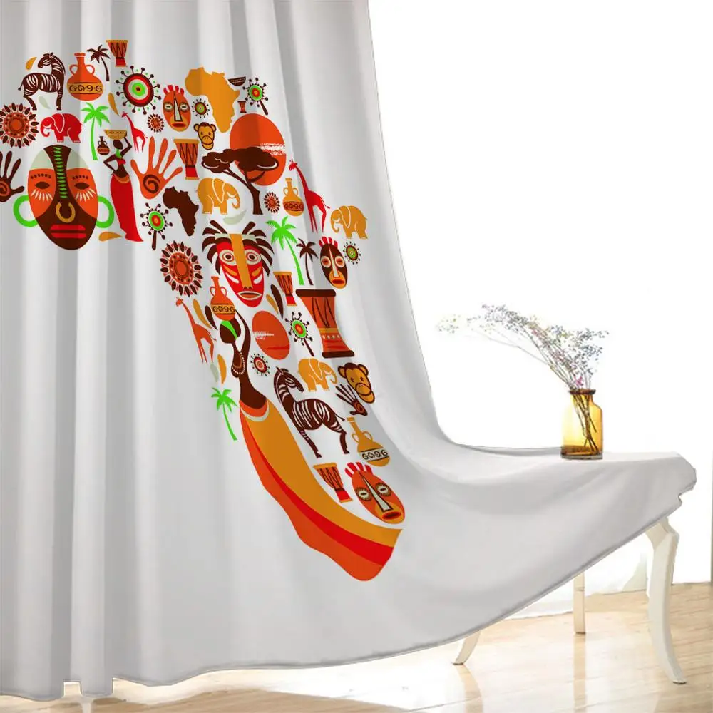 Древняя египетская Civilization маска персонажей занавес с изображением животных фото