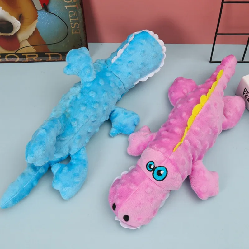 Жевательные игрушки для питомцев мягкие под крокодила искусственная игрушка