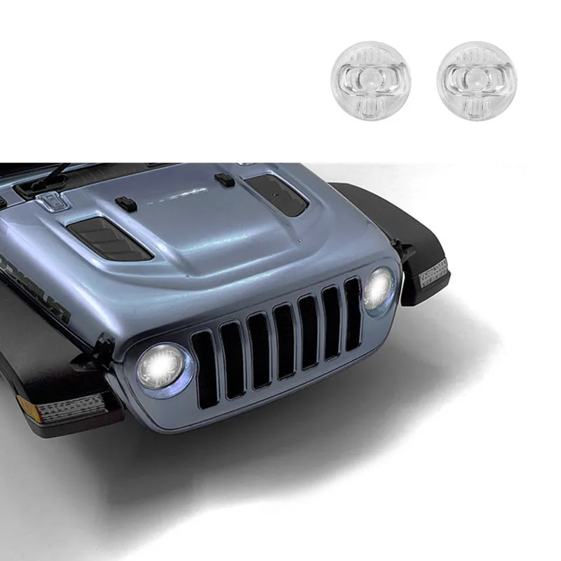 

AXIAL SCX10 III third-generation JEEP Wrangler headlight lens transparent headlight cover