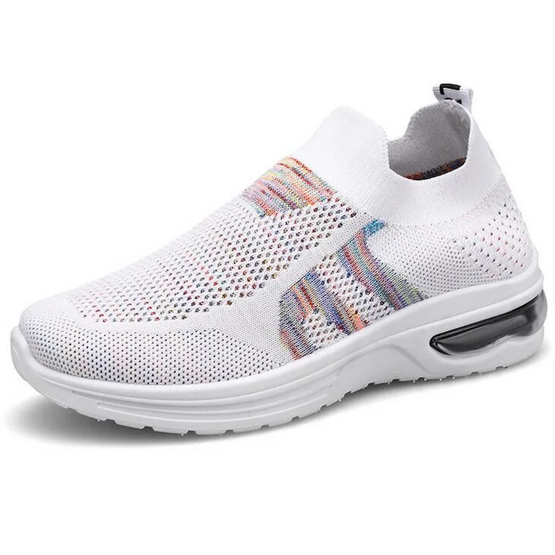 

Women Sneakers Outdoor Lightweight Ladies Casual Sport Shoes Slip on Comfortable Running Walking Shoes Mother Shoes Size 35-43