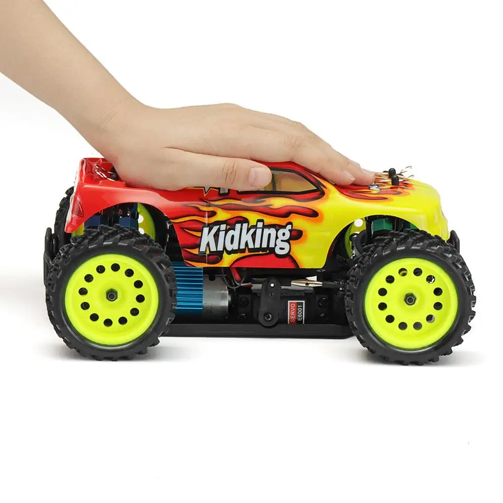 LeadingStar HSP 94186 1/16 2 4G 4WD Электрический радиоуправляемый автомобиль Kidking Rc380 мотор