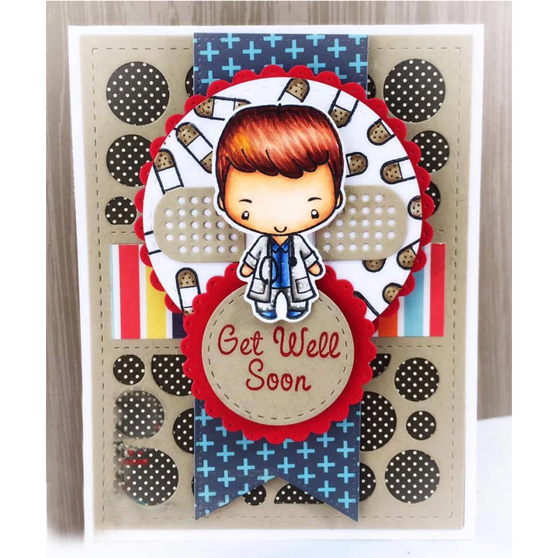 Художественные прозрачные штампы для мальчиков и девочек с Героями сказок