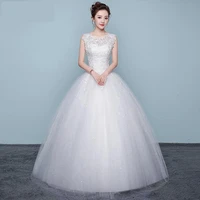 2021 new wedding dress mrs win elegant o neck ball gown luxury wedding dresses vestido de noiva plus size vestidos de noiva f