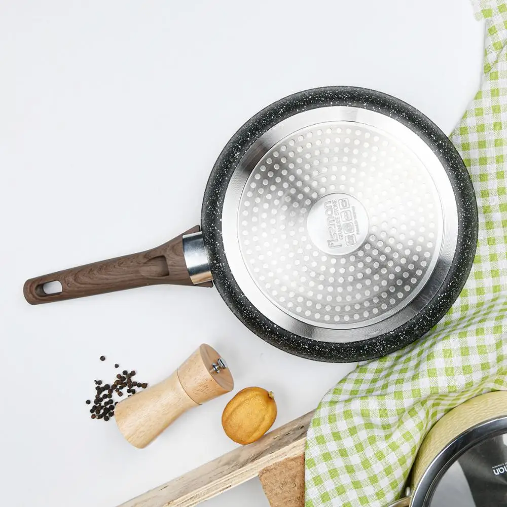 Фисман сковорода антипригарное Мраморное покрытие кованый алюминий газовая