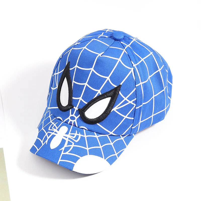 Новинка 2020 года детская хлопковая бейсболка с вышивкой Человек паук для