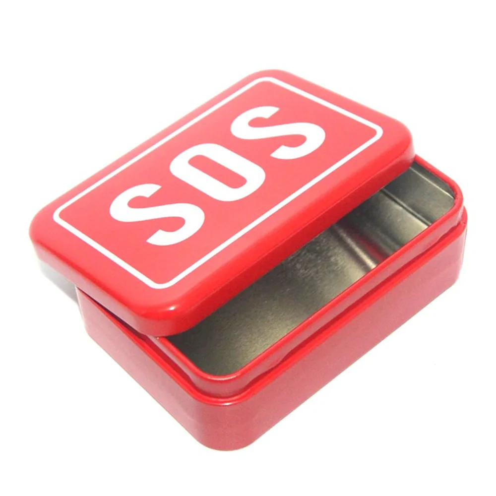 

Outdoor emergency kit camping equipment box SOS survival tool whistle compass chain saw multifunctional emergency equipment set