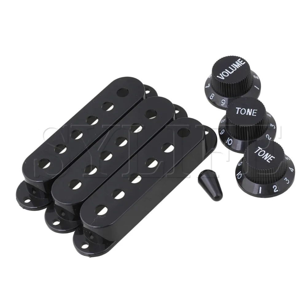 Прочный гитары 3 крышка звукоснимателя 1 Том 2 тона ручки переключатель