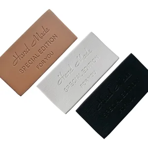 Opalus Diy Sewing Accessories Handmade Labels Pu Leather Labels Series Hand Made For You Leather Tag