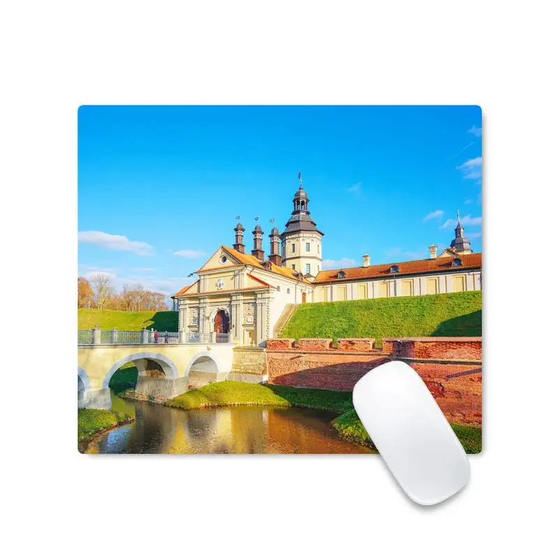 

castle Rubber PC Computer Gaming mousepad Mouse pad Desk Protect Game Officework Mat Non-slip Laptop Cushion mousepad