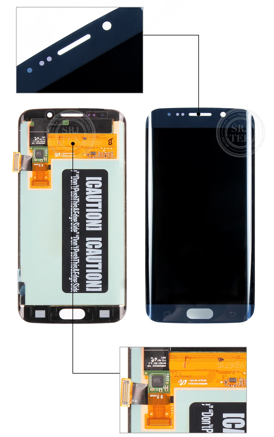Гарантия 5,1 ''Супер AMOLED экран для SAMSUNG Galaxy S6 Edge ЖК-дисплей S6EDGE G925 G925F сенсорный экран дигитайзер Замена