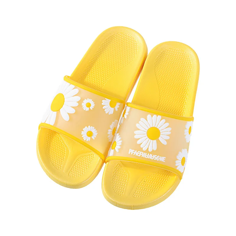 

Summer Sweet Fruit Drags Shoes Open Toe Flat Heel Home Floor women slippers Cartoon Watermelon Bear Beach Slides