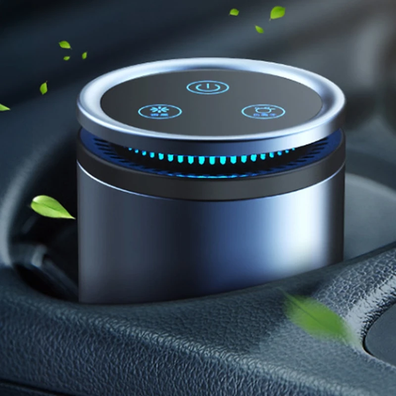 

Car Air Freshener Diffuser Auto Perfume Odor Remover Aromatherapy Ions Formaldehyde Air Cleaner Flavoring Interior Vehicle Acces