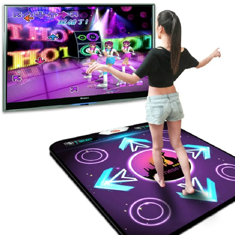 

No slip dance step dance pad movement pad wireless accurate sensing motion foot print mats fitness game pads usb pc dance mat