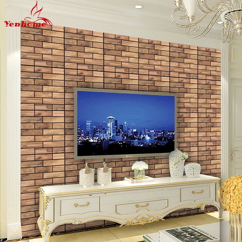 

Vinyl 3D Brick Wallpaper Stone Contact Paper for Bedroom Kids Room Living Room Home Decors Removable Self Adhesive PVC Stickers