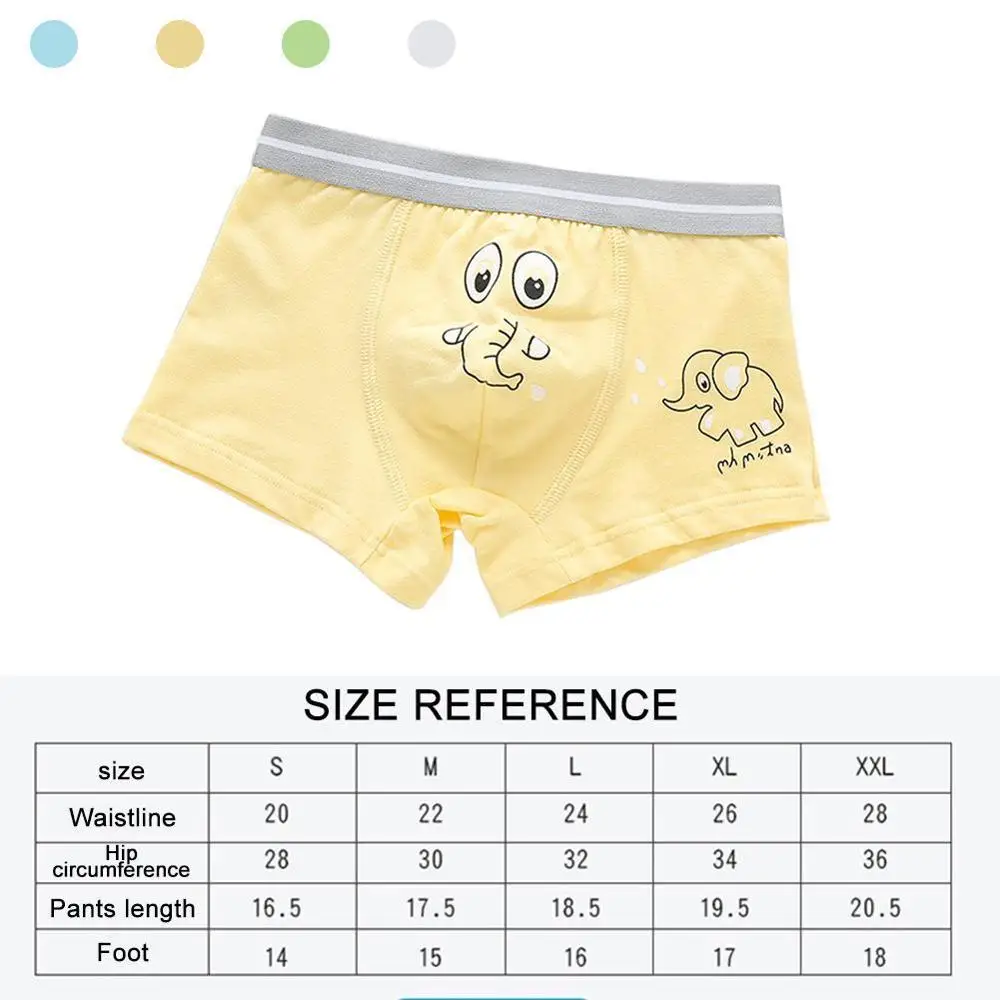 Детское нижнее белье для мальчиков детские шорты с рисунками малышей