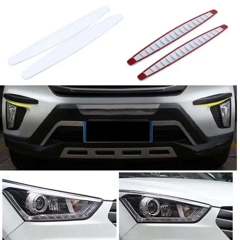 2 шт. автомобильный Автомобильный бампер Защита угловая защита против царапин